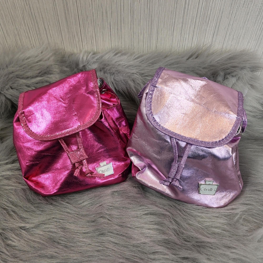Pair of NWT Caboodles Adorbs Girls Mini Backpacks